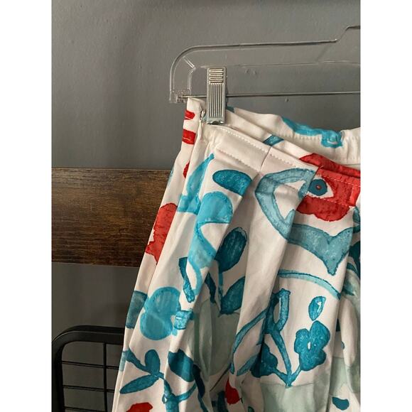 Loft Rayon Floral Skirt | Size 2 - Picture 4 of 8